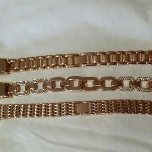 Fitbit alta or alta hr wristband rose gold sz L